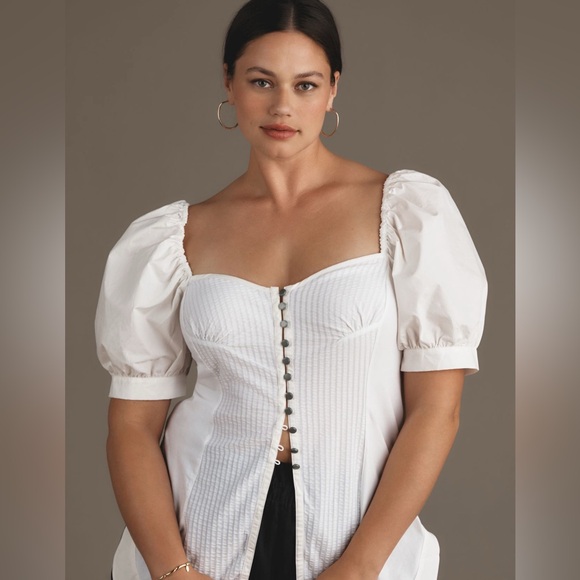 Maeve Tops - Anthropologie Maeve Sweetheart Top
